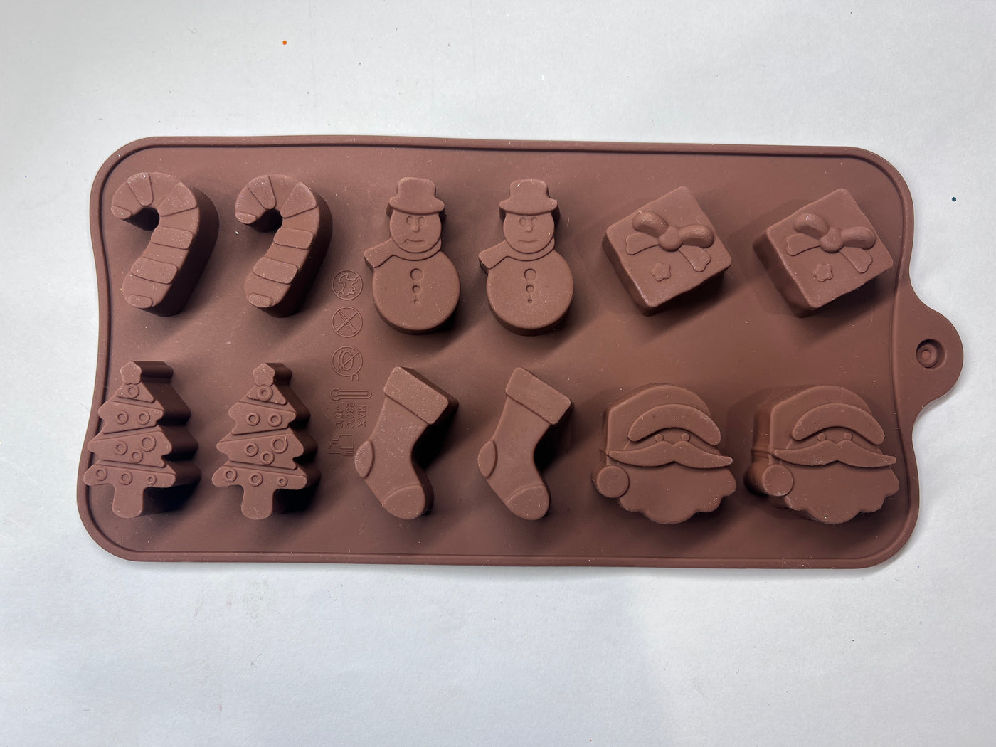 Silicone Mould - Christmas Shapes