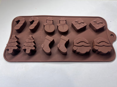 Silicone Mould - Christmas Shapes