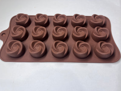 Silicone Mould - Round Swirls