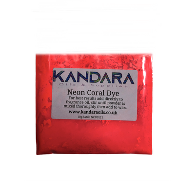 Neon Coral Pigment Dye