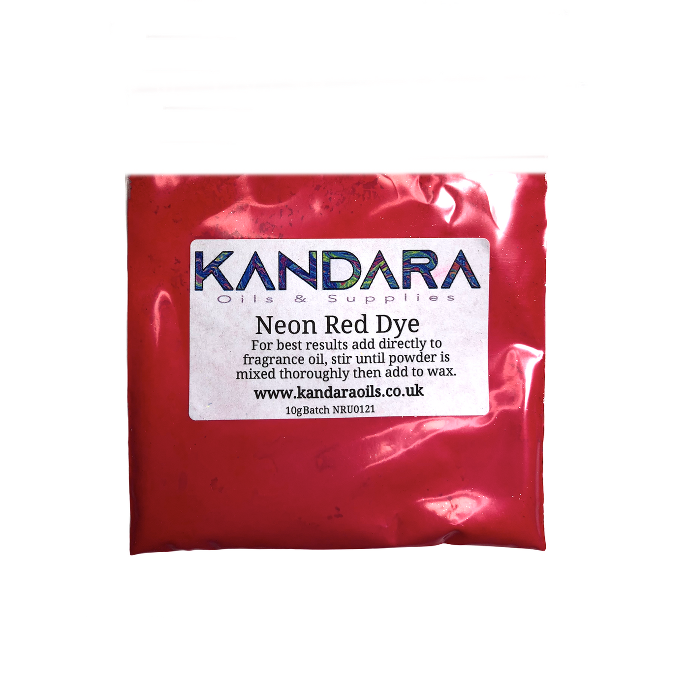 Neon Red Pigment Dye